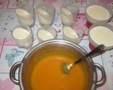 Pas rețetă Panna Cotta la pahar cu piure de piersici 2 fotografie