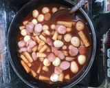 Hình bước làm 3 của món Cách làm bánh gạo Hàn Quốc Tteokbokki đơn giản