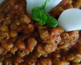 A picture of step 3 of Lentil curry.