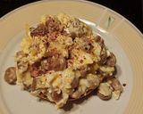 Foto del paso 8 de la receta Revuelto de champiñones y queso🍄🧀