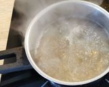 Foto del paso 6 de la receta Habas con jamón, Ajos tiernos y Huevo poché