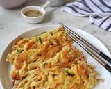 Foto langkah ke 4 dari resep Paeng-ee Beoseot Jeon, 팽이버섯전 (Korean Enoki Mushroom Pancake).