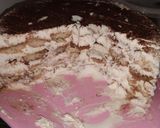 Foto langkah ke 17 dari resep Tiramisu Birthday cake.