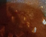A picture of step 3 of Shahi paneer.