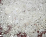 Foto del paso 5 de la receta: Guiso de alcachofas al jerez, con langostinos y tacos de jamón