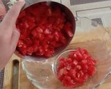 A picture of step 1 of Mexican Salsa with nachos.