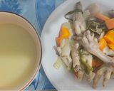 Foto langkah ke 2 dari resep [Eps. 56] Chicken Bone Broth (Kaldu Tulang Ayam/Ceker) untuk Mpasi 👶🏻🐥🫕.
