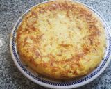 Foto del paso 8 de la receta "Mozzatruita" o tortilla cremosa de Patatas, Cebolla y Mozzarella