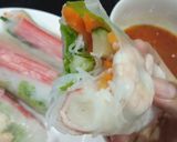 Gambar langkah 4 resipi Popia Vietnam (my version)#PinkBoxCereal.