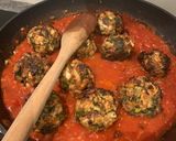 A picture of step 6 of Mixed vegetable meatballs.