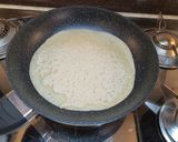 A picture of step 3 of Crepes (Pan Cake).