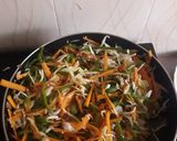 A picture of step 6 of Chicken Spring Rolls.