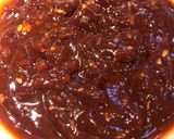 A picture of step 1 of Crockpot Sweet and Sour Keilbasa.