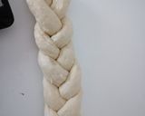 A picture of step 6 of Zopf bread.