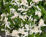 A picture of step 1 of Spinach & Almond Soup { Winter Special }.
