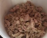 Foto del paso 1 de la receta: Papas con salsa de tomate y pollo