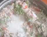 A picture of step 2 of Vegetable oats chilla.
