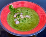 Une image de l'étape 2 de Soupe de fanes de radis.