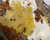Foto del paso 2 de la receta: Gelatina Verde con su capa de philadelphia, nuez y piña!