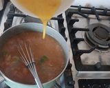 A picture of step 5 of Hot and Sour Soup.