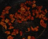 Foto del paso 2 de la receta Revuelto de pechuga y queso de cabra