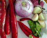 Gambar langkah 3 resipi Dendeng Balado Kering.