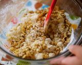 A picture of step 5 of Easy! Walnut and Orange Biscotti | Italian hard and crunchy cookies.