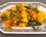 A picture of step 6 of Creamy Kadhai Paneer Delight – A Special Sabzi for Chapati Lovers!.