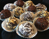 Foto del paso 29 de la receta: Bombones Cremosos/Bombones de Nuez/Trufas de Nuez y Torta de Cho