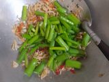 Tumis tahu teri daun bawang kucai