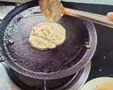 A picture of step 2 of Ground Rice chilla 😋😋.