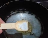 A picture of step 2 of Spicy Channa chaat.