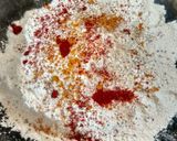 A picture of step 1 of Surti Papdi Dhokli.