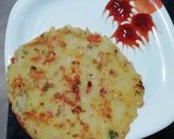 सूजी का उत्तपम (Suji ka uttapam recipe in hindi) रेसिपी चरण 2 फोटो
