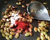 A picture of step 2 of Masala pumpkin.