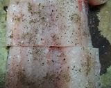 Hình bước làm 1 của món Cá trắm nướng bơ tỏi gừng