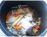 Foto langkah ke 4 dari resep 19. Nasi Liwet Magic Com.