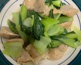 青江菜炒貢丸的食譜步驟4照片