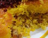 عکس مرحله 8 از دستور ته چین مرغ
