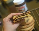 Foto langkah ke 6 dari resep Nuttela Cookies 🍪.