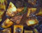 Gambar langkah 8 resipi Dalca Sayur.