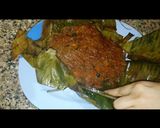 A picture of step 9 of Meen pollichathu/ Fish fried in banana leaf wrap.