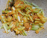 Foto langkah ke 2 dari resep Gulai labu siam buncis.