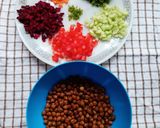 A picture of step 1 of Protein Packed Kala Chana Breakfast With Fresh Orange Juice.