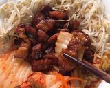 Hình bước làm 3 của món Ba chỉ om xì dầu chua ngọt