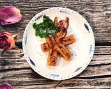 Hình bước làm 3 của món Mực Sauce Teriyaki
