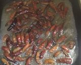 A picture of step 3 of Schezwan sauce.