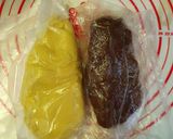 氣炸 手工檸檬巧克力雙色餅乾 ~鬼滅之刃的食譜步驟4照片