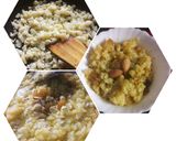 A picture of step 3 of Cauliflower Halwa.
