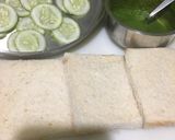 A picture of step 1 of Green Sandwich.